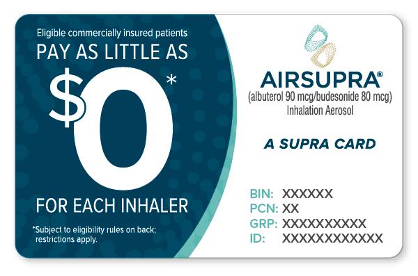 AIRSUPRA Savings Card